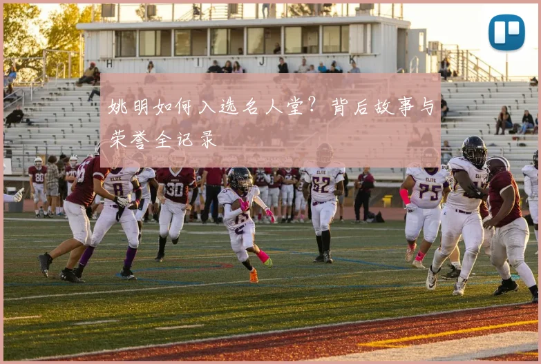 姚明如何入选名人堂？背后故事与荣誉全记录