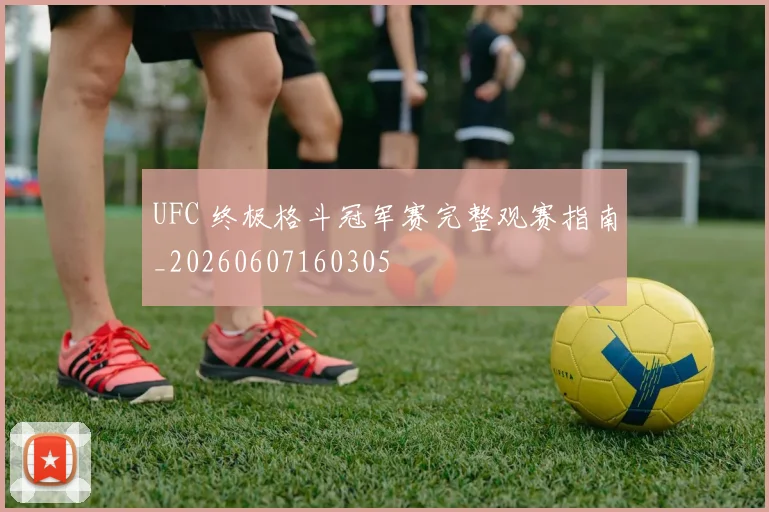 UFC 终极格斗冠军赛完整观赛指南_20260607160305