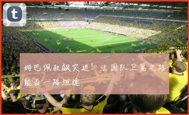 姆巴佩狂飙突进！法国队卫冕之路能否一路坦途